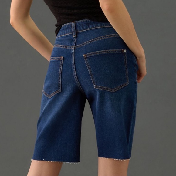 Anthropologie Pilcro Denim Bermuda Shorts Size 27 - Picture 3 of 10